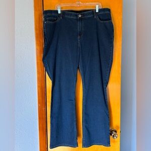 Catherines Dark Blue Denim Pants